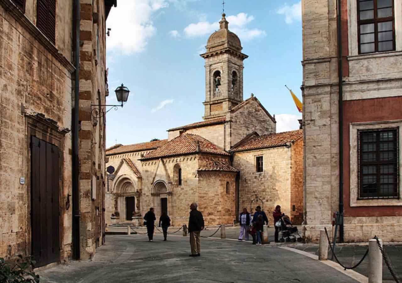 Apartamento Dimora Del Poggio - Charming Historic Centre - San Quirico dʼOrcia Exterior foto