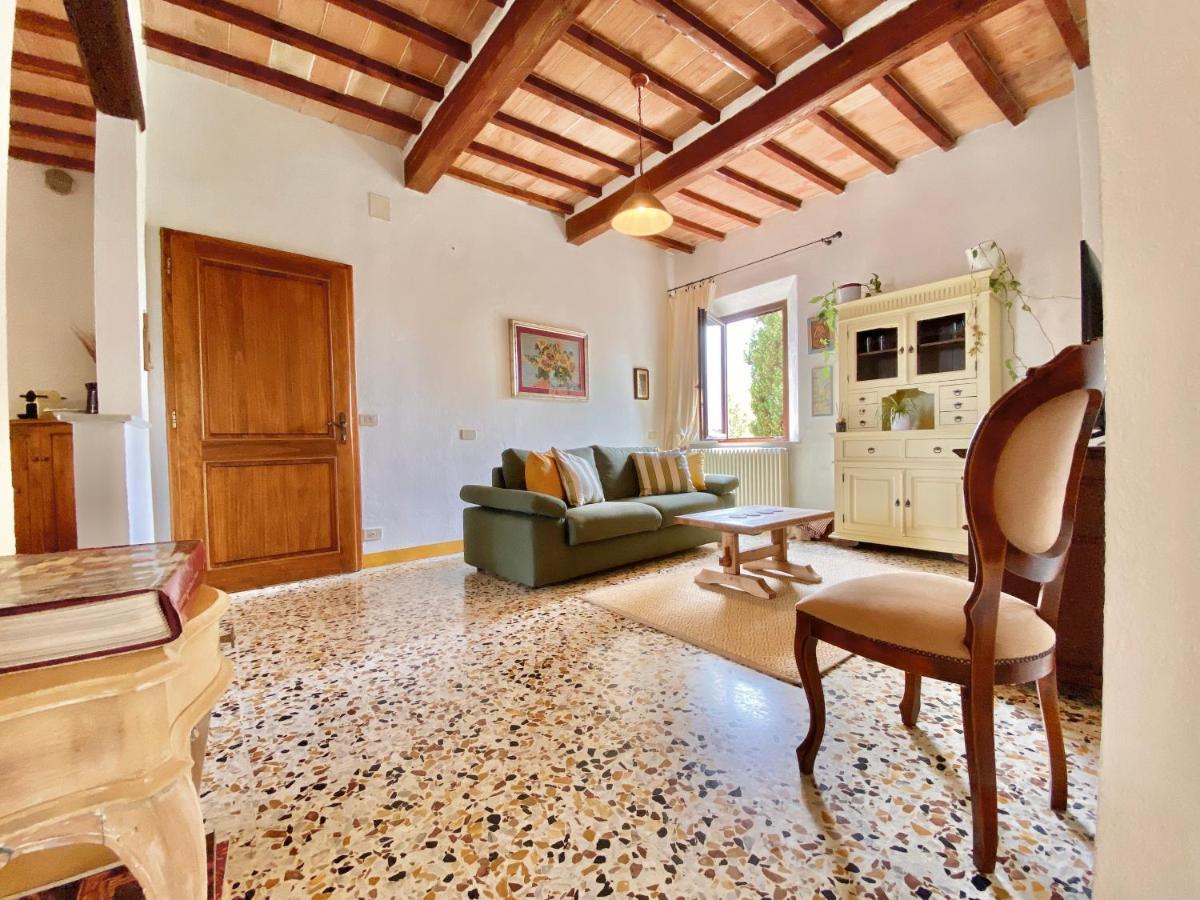 Apartamento Dimora Del Poggio - Charming Historic Centre - San Quirico dʼOrcia Exterior foto